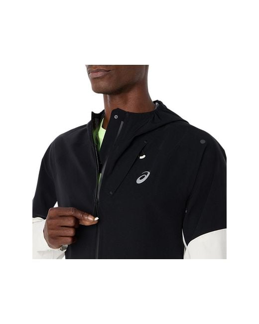Asics Black Metarun Legend Jacket for men