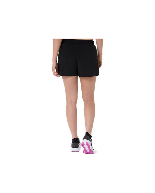 Asics Black Icon 4In Short