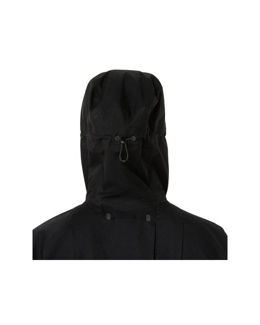 Asics Black Fujitrail Elite Waterproof Jacket
