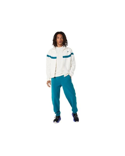Asics Blue Heritage Track Jacket for men