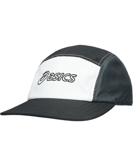 Asics Black 5 Panel Cap for men