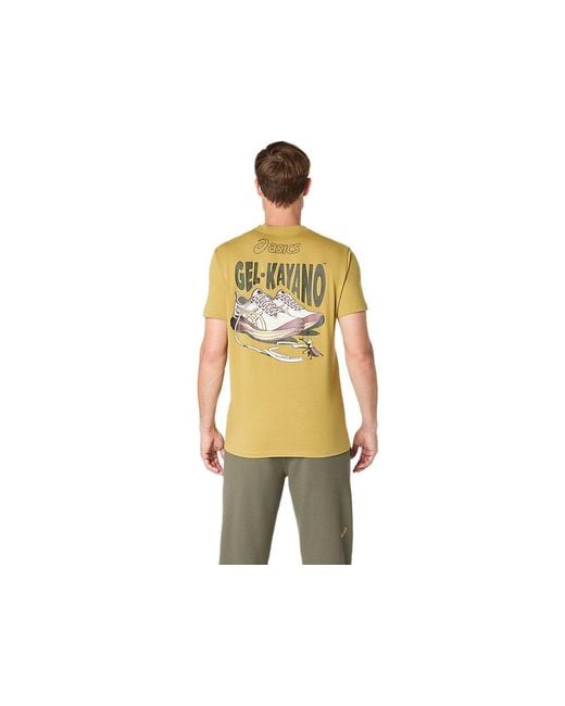 ROAD GRAPHIC SS TEE MEN Asics de hombre de color Black