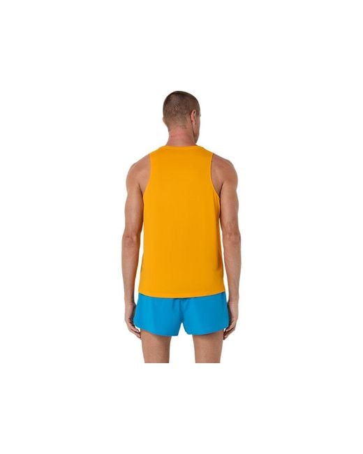 Asics Black Core Singlet for men