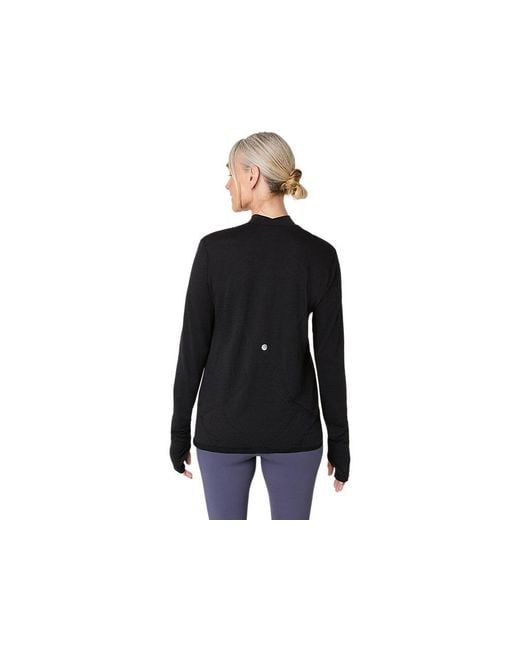ROAD WINTER SEAMLESS LS TOP Asics de color Black