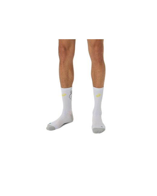 Asics Black Performance Run Sock Crew for men