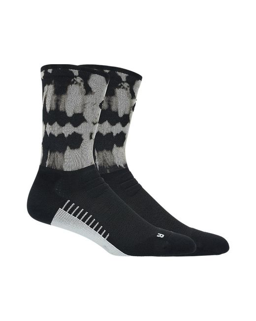 Asics Performance Run Sock Crew in het Black voor heren