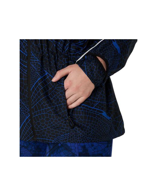 Asics Road Lite-Show Packable Jacket in het Blue
