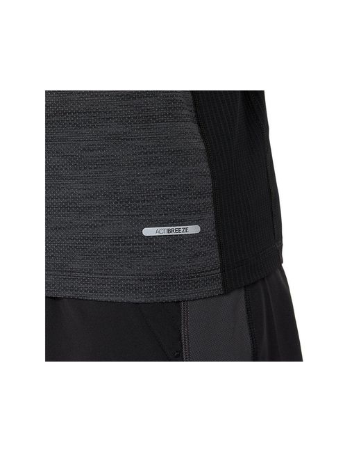 Asics Road Singlet in het Black voor heren