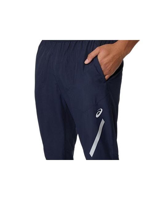 Asics Lite-Show Pant in het Black voor heren