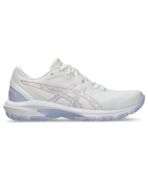 Asics White Netburner Shield Ff