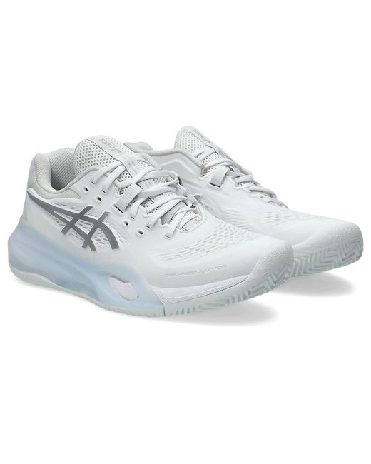 Asics White Gel-Resolution X Clay