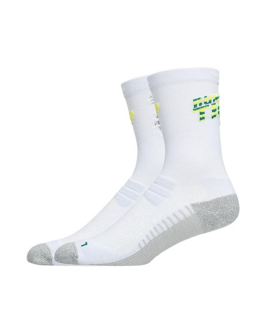 Asics Black Performance Run Sock Crew for men