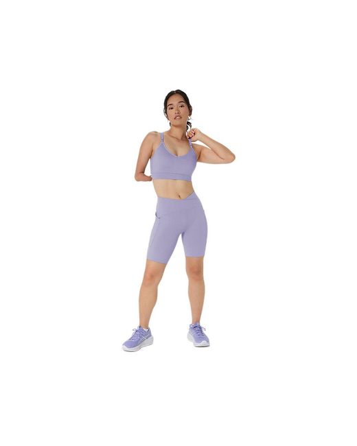 Asics Blue Nagino Flex Strappy Bra