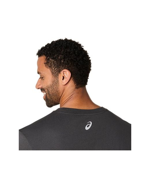 LOGO SS TEE Asics de hombre de color Black