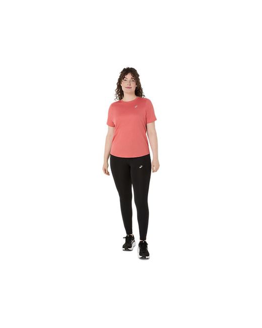 Asics Red CORE SS TOP