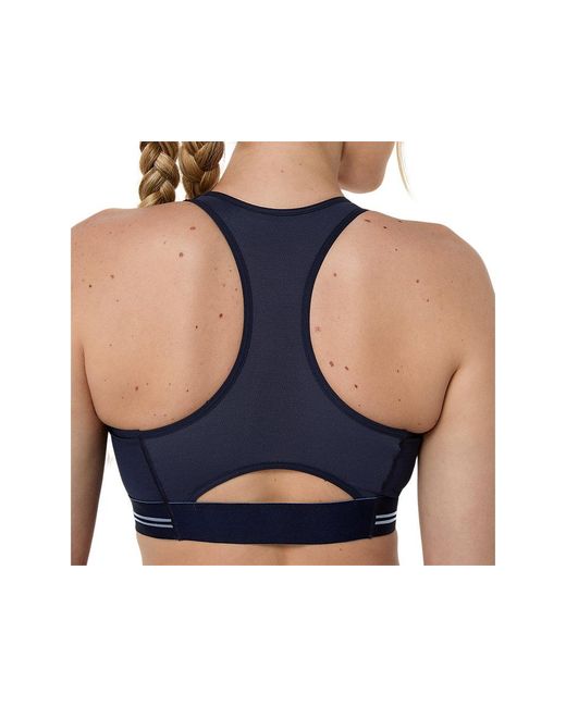 Asics Blue Game Compression Bra