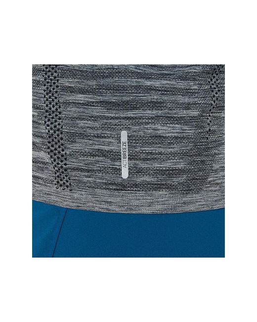 SEAMLESS SS TOP Asics de color Blue