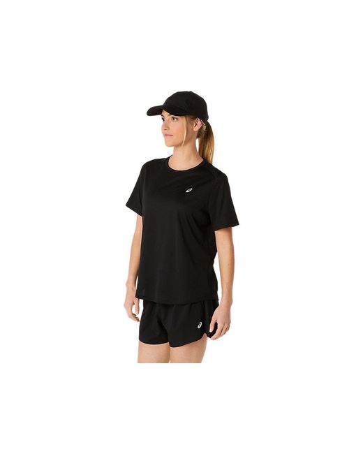 Core Ss Top Asics en coloris Black