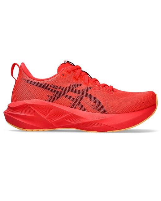 Asics Red NOVABLAST 5