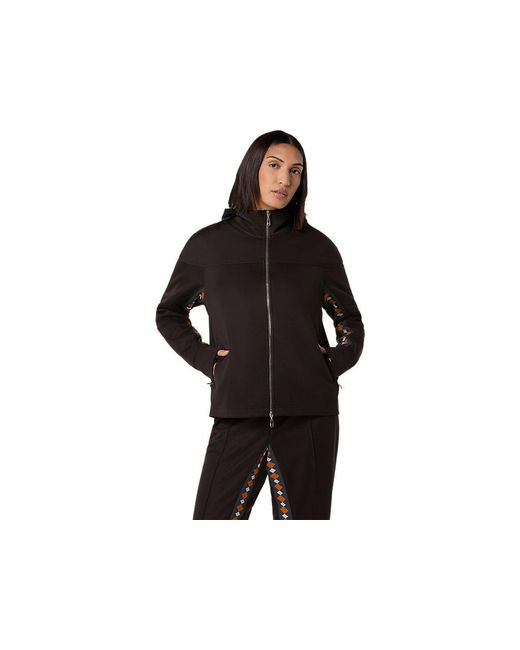 Asics Styrax Track Jacket in het Black voor heren