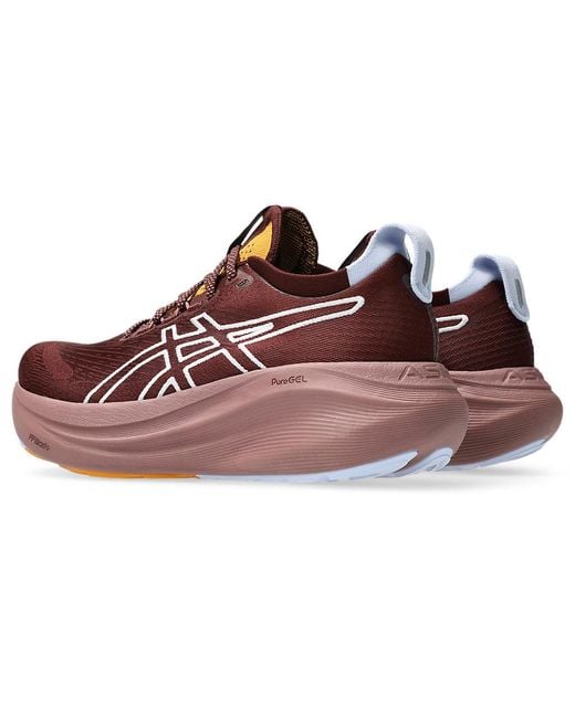 Asics Gel-Nimbus 27 Nature Bathing in het Red