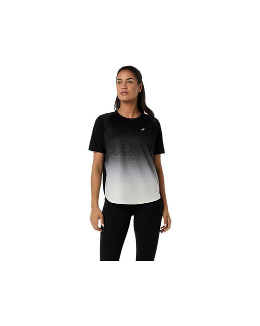 Asics Black Road Fade Ss Top
