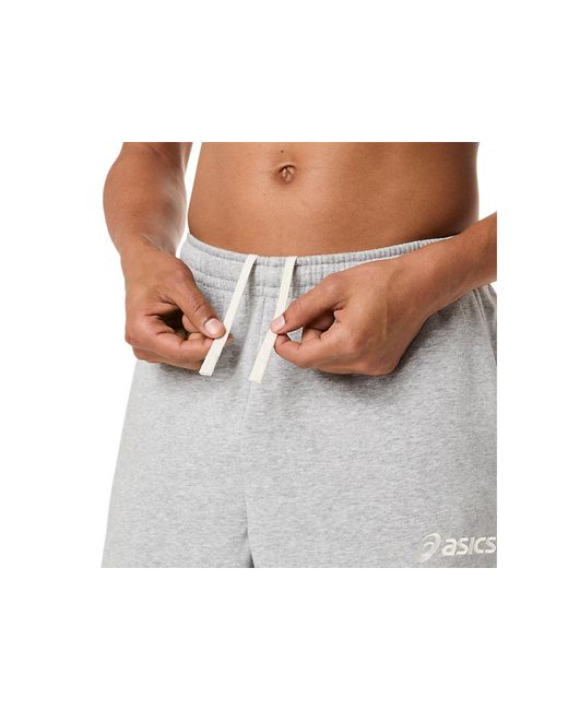 Asics Black Logo Fleece Pant for men