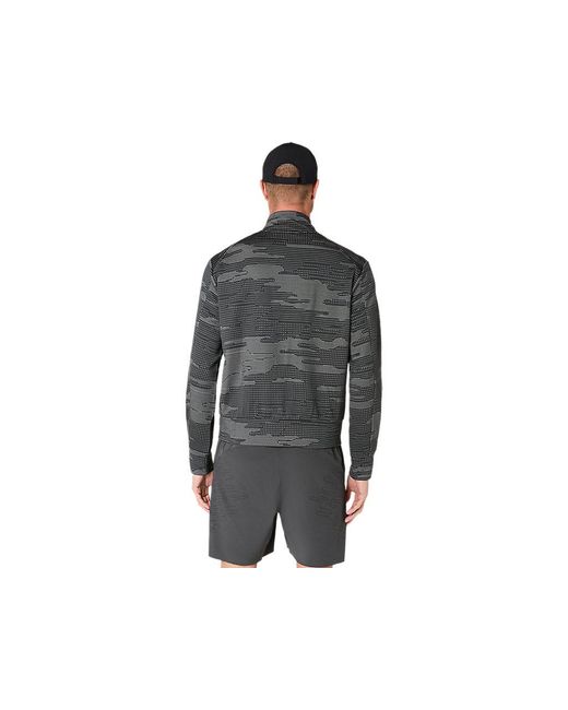Asics Black Match Jacket for men