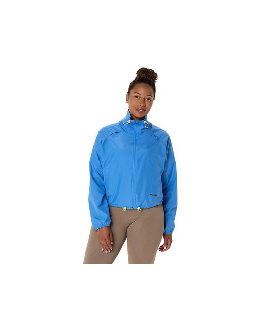 Asics Nagino Actibreeze Short Jacket in het Blue