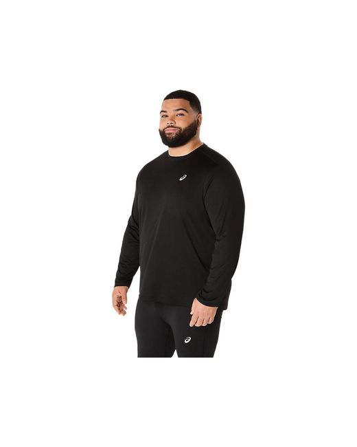 Asics Core Ls Top in het Black voor heren