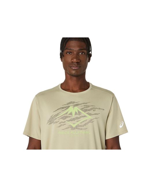 Fujitrail Logo Ss Top Asics pour homme en coloris Black