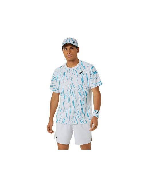 Game Ss Top di Asics in Blue da Uomo
