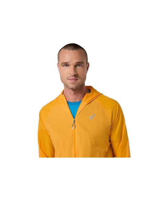 Asics Blue Road Packable Jacket for men
