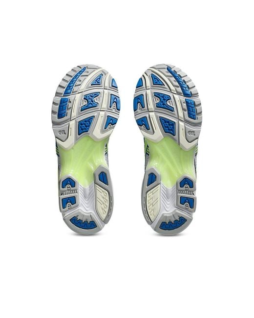 Asics Weiße Limette Grüne Sneakers in Blue für Herren