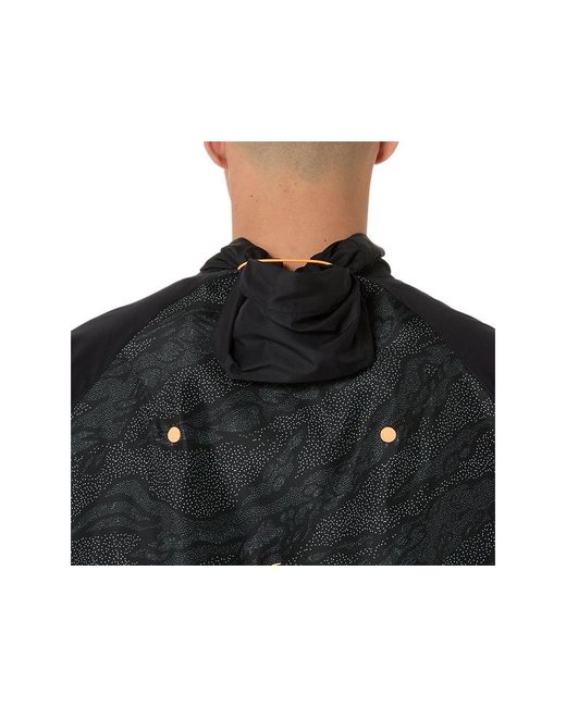 Fujitrail Packable Windbreaker Asics pour homme en coloris Black