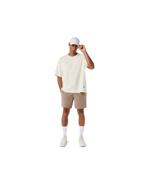 Asics White Heritage Heavy Cotton Run City Tee for men
