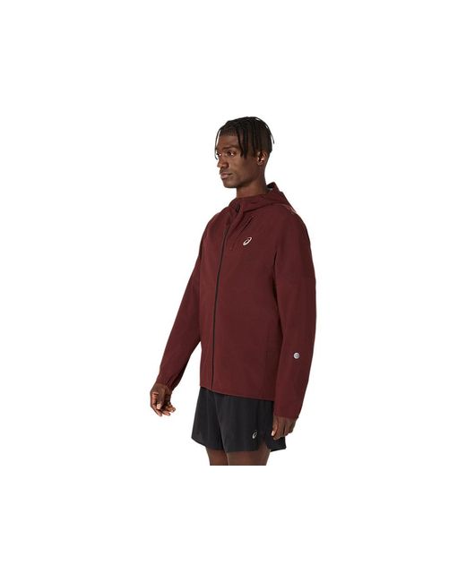 Asics METARUN WATERPROOF JACKET in Red für Herren