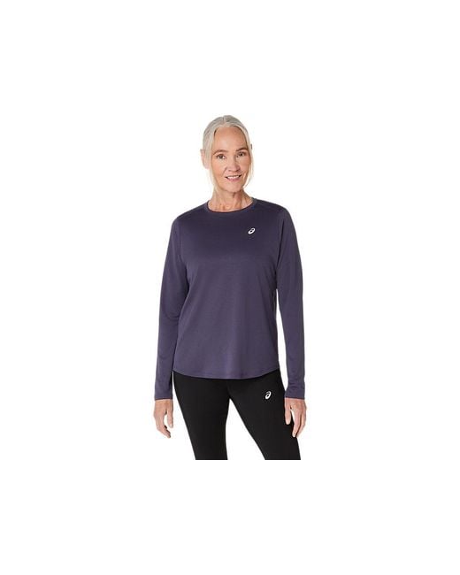 Asics Blue CORE LS TOP