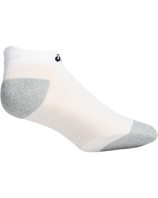 Asics White Distance Run Ped Sock for men