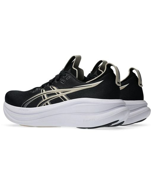 Asics Black Gel-Nimbus 28 Wide for men