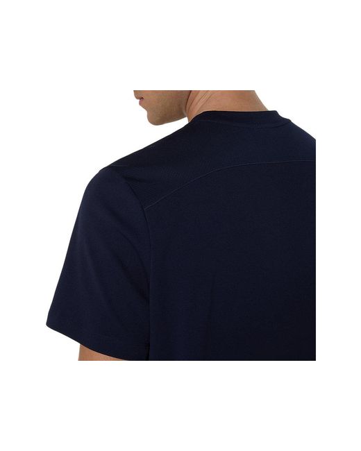 Asics Blue Court Ss Top for men