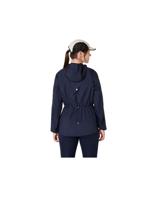 Asics Blue Road Packable Jacket