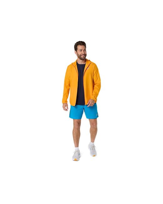 Asics Core Jacket in het Orange voor heren