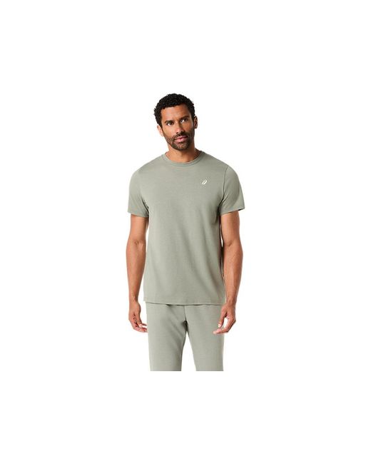 Asics Multicolor Spiral Embroidery Tee for men