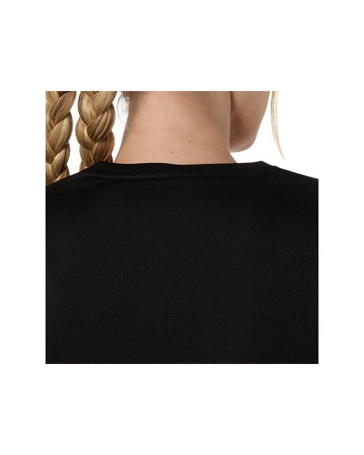 Asics Black Icon Ss Top