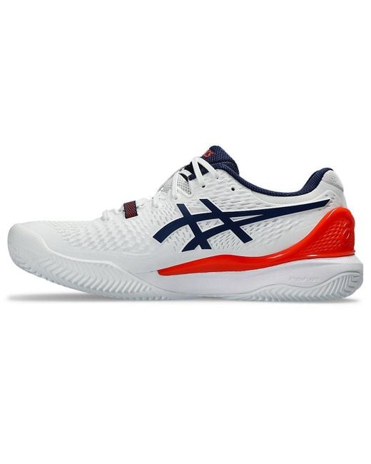 Asics Red Gel-resolution 9 Clay for men
