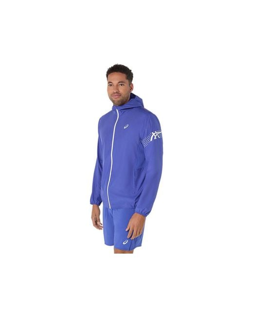 Icon Jacket di Asics in Blue da Uomo