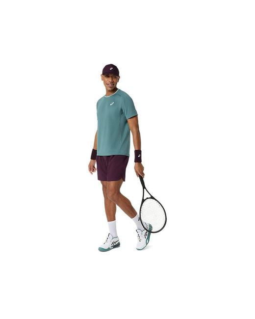 Asics Blue Game Ss Top for men