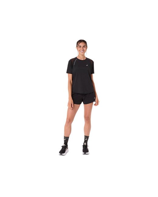Asics Black Road Ss Top