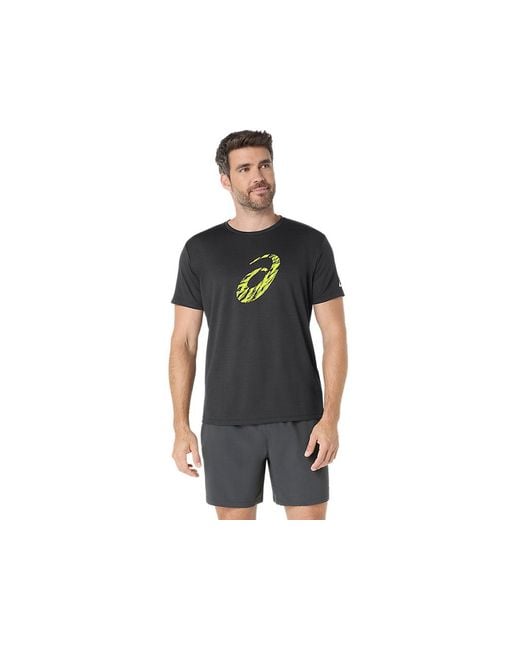 Asics Black Sport Gpx Ss Top for men